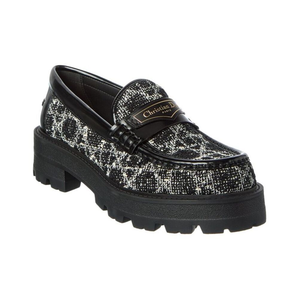 Dior Boy Platform Loafer, Black